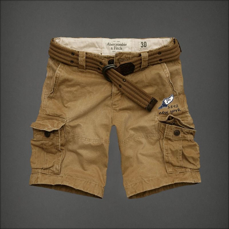 Abercrombie Fitch Hombres Cargo Patalón Corto AF7511